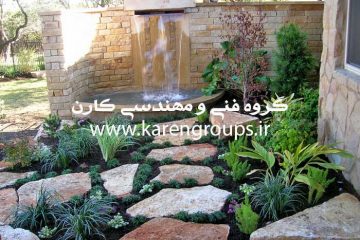 آبنمای پرده پیوسته آب